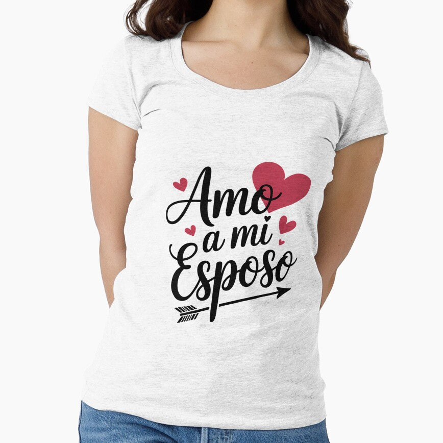 Latino Hispanic Husband Valentine's Day Amo A Mi Esposo by FaithAbbott