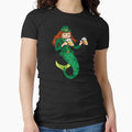 Funny Redhead Irish Mermaid | St. Patrick's Day Women Art by melsens