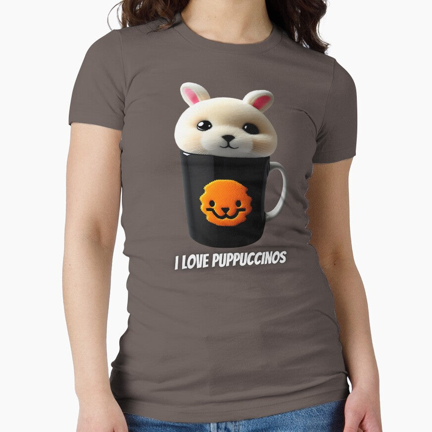 Puppuccino Love T-Shirt by UmutK