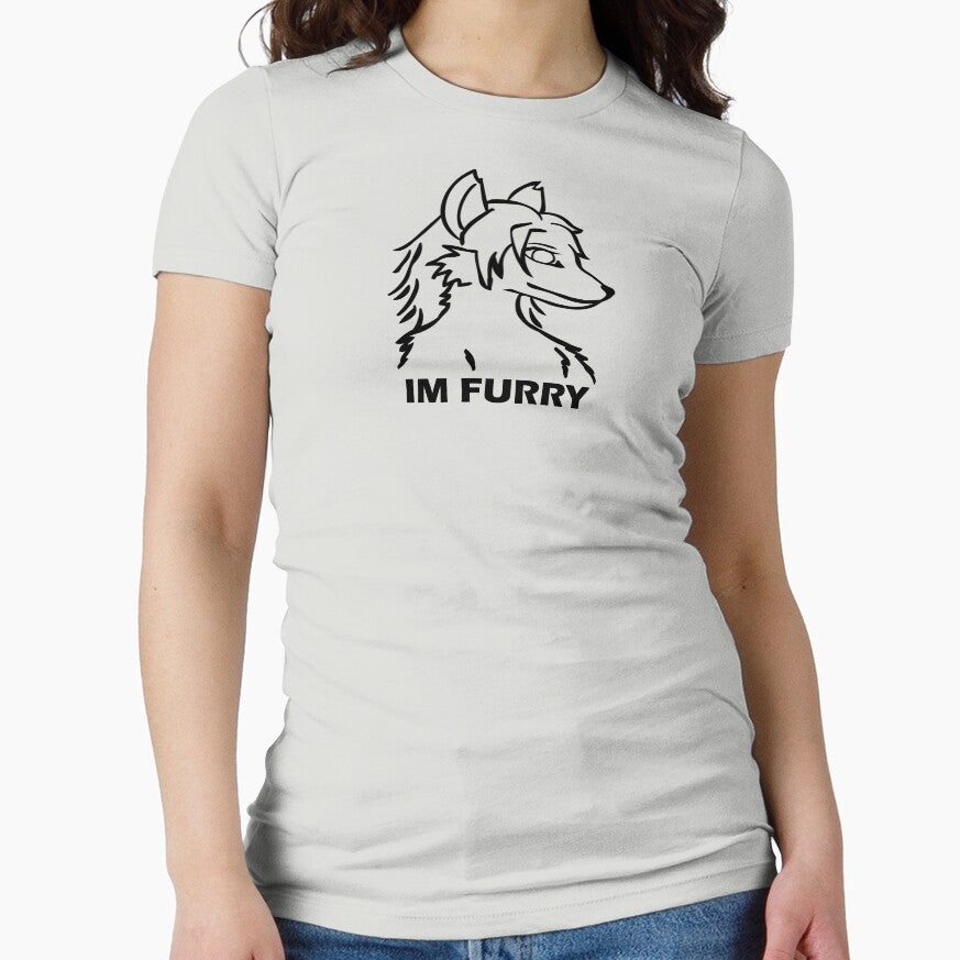 IM FURRY BLACK Anthro Fox Wolf Canine by 2ndvenus