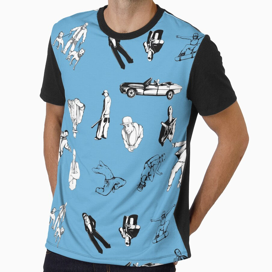 Gangster Life Rap Design for Tapestry print on demand online apparel and Home decor by Sunnyhova