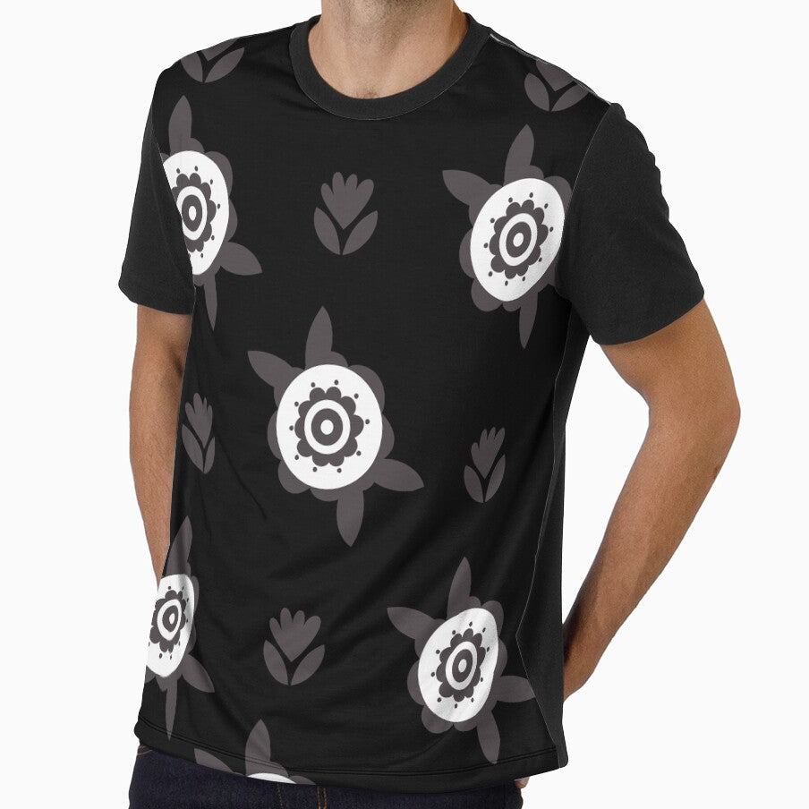 minimal flower pattern by haroulita