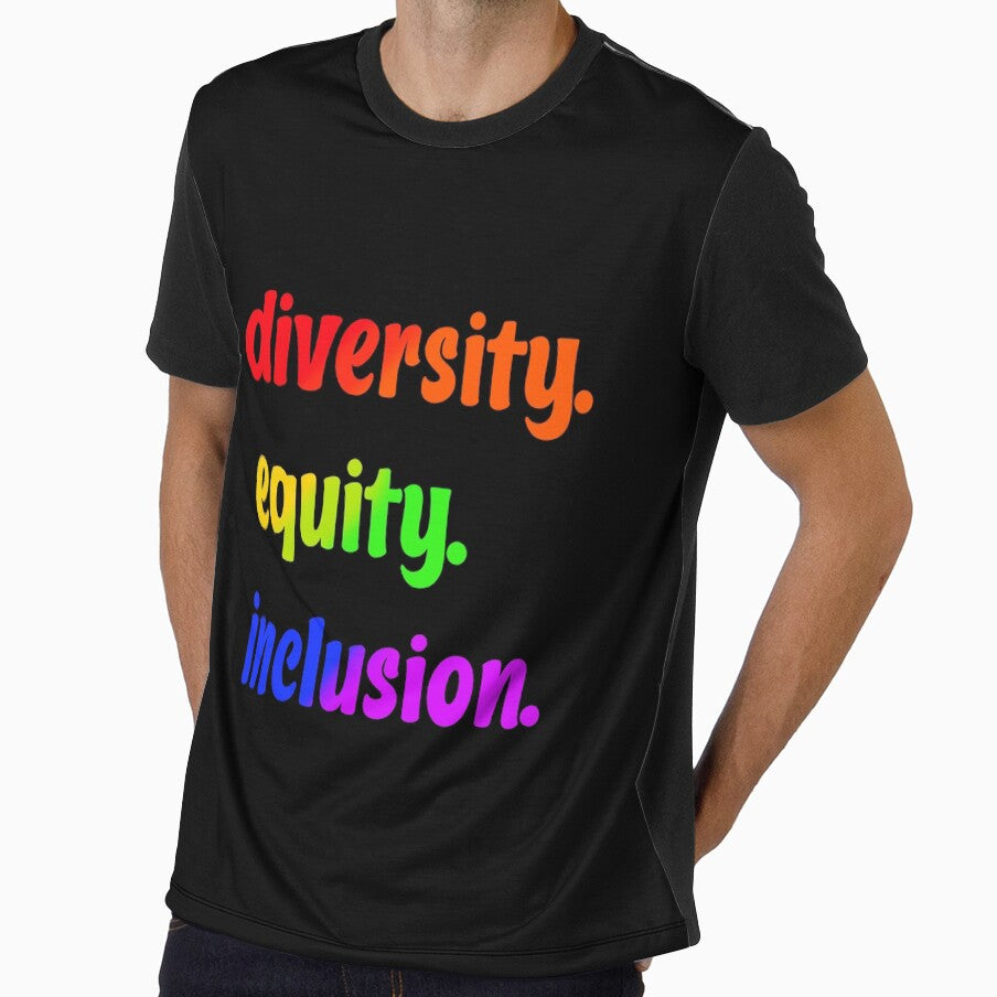 Diversity. Equity. Inclusion. Pride Version by Pixel & Petal Co.