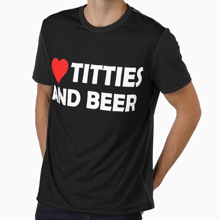 I love titties and beer by PM-TShirts