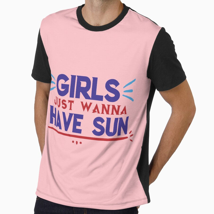 Girls Just Wanna Have Sun - funny memes, funny quote by Delandor