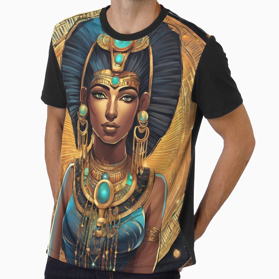 Great Egyptian Golden Goddess by Cosmic Enigma