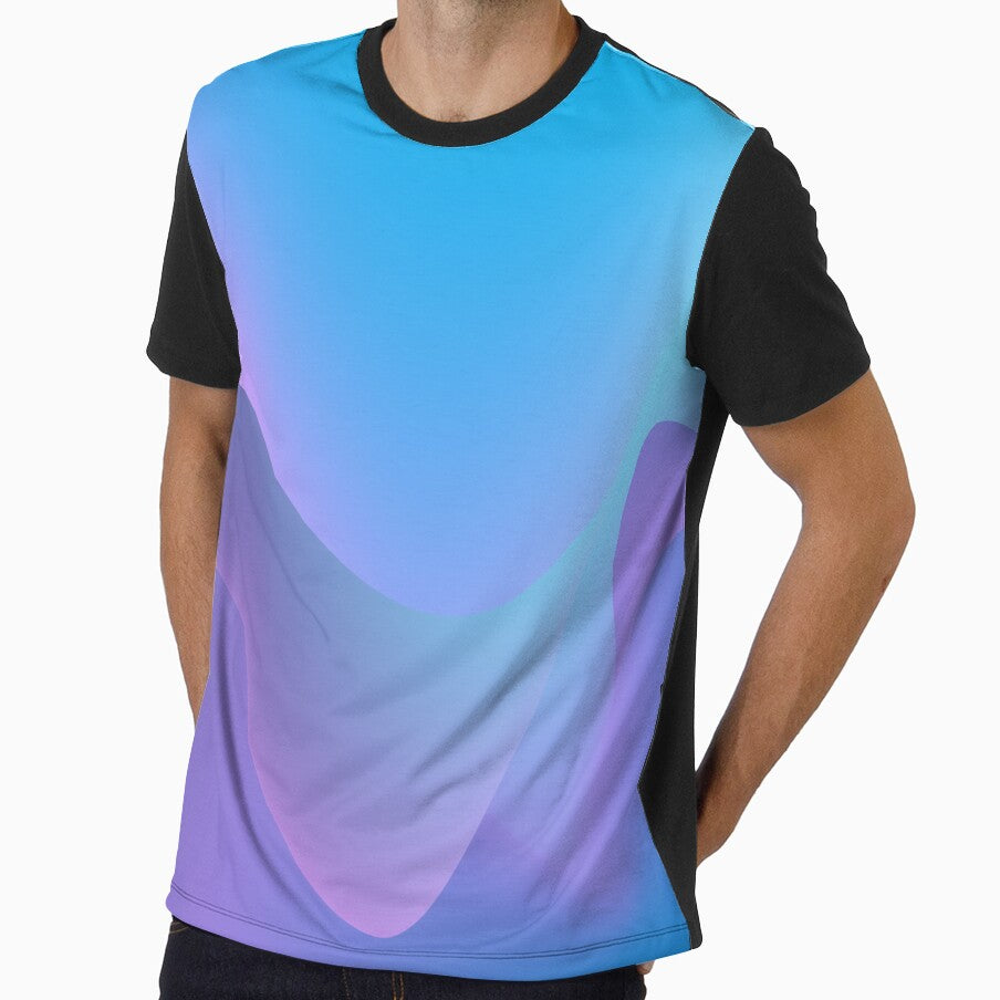Blue and purple wave gradient by RIXXI HEY CO.