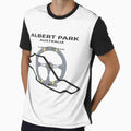 ALBERT PARK AUSTRALIA F1 CIRCUIT MINIMAL by Brian Nicholls