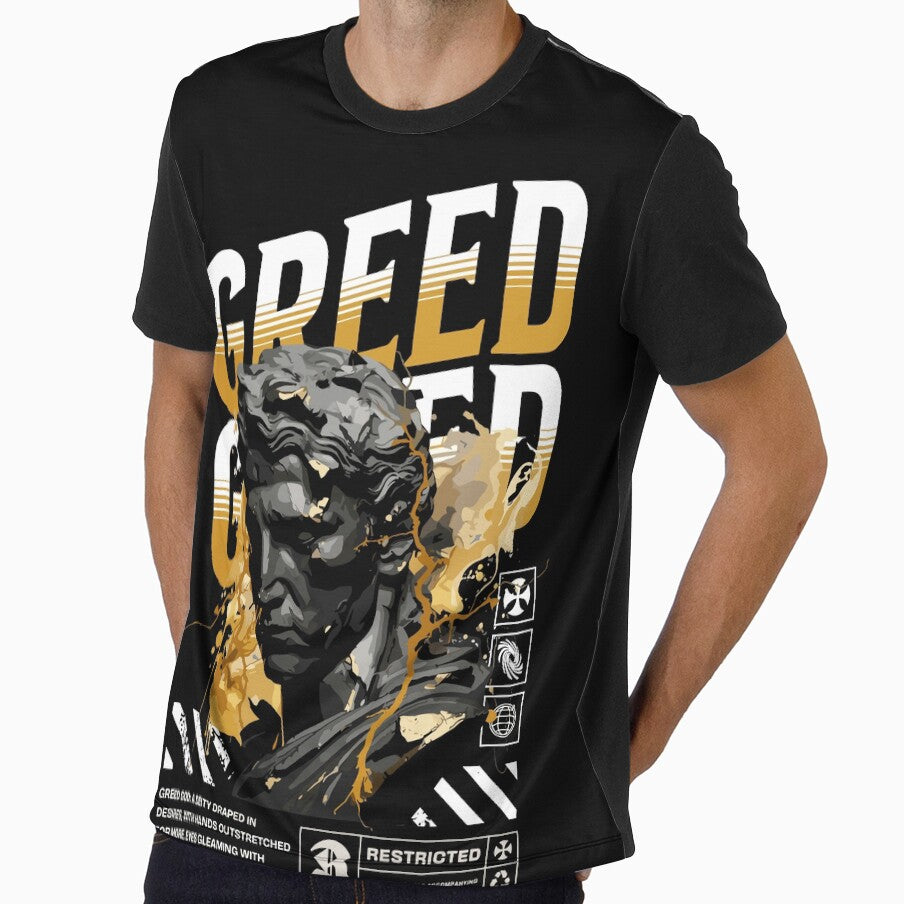 god of greed Streetwear by NF Designs Studio DTF