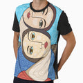 Two Women Cubism art by ArtshirtGroup