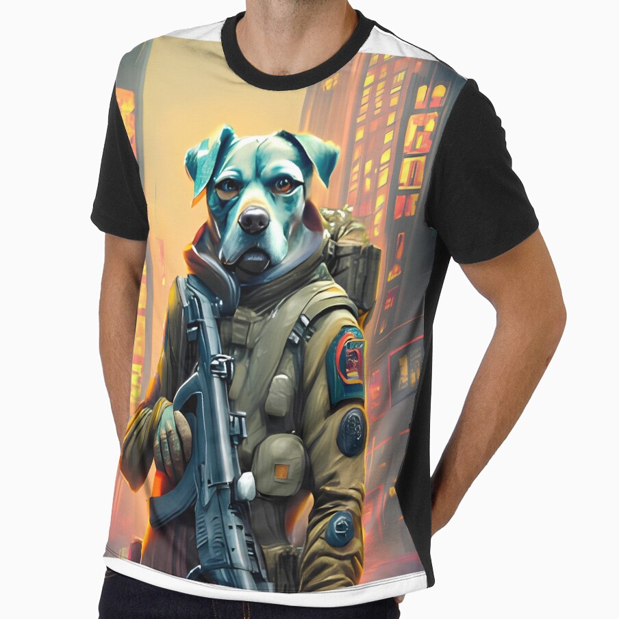 military dog by SabyDigitalArt