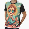 Kid & Ice Cream by SabyDigitalArt