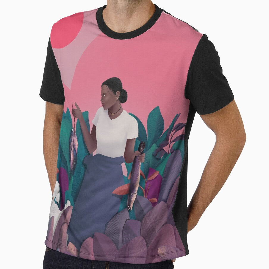 Fishing Kerala Women printed by ANTONY JOSEPH
