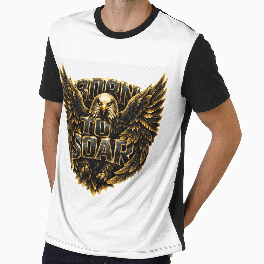 Born to Soar - Realistic Eagle Gold by Lightup2studios