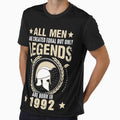 All Man Are Created Equal But Only Legends Are Born In 1992 by Qudkin