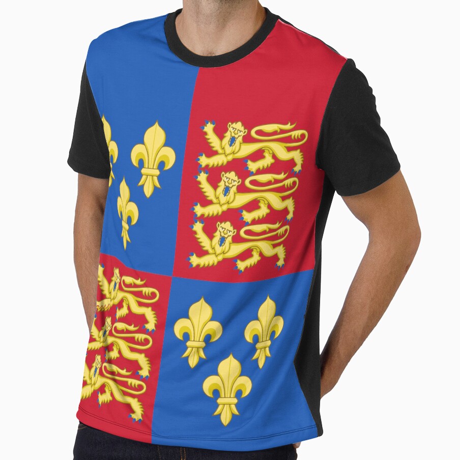 Henry V - Royal Arms of England (1399-1603) by VASSdesign