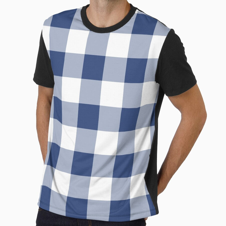 Navy Plaid Pattern by Cool Fun  Awesome Time
