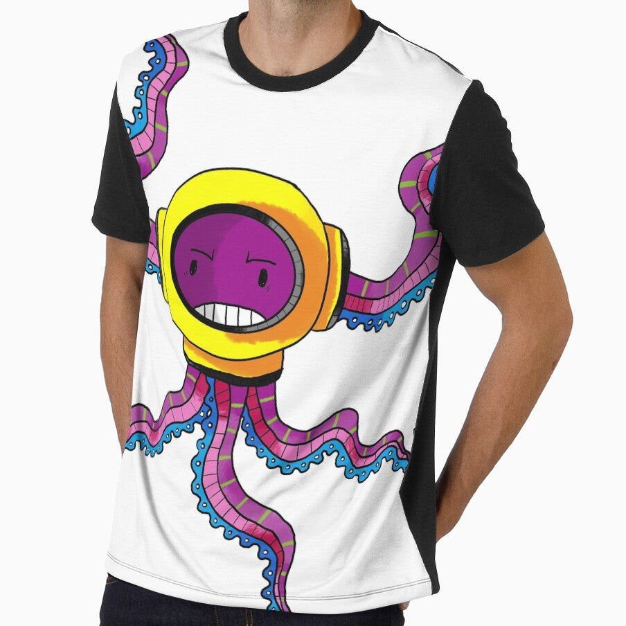 Diving Octopus by Piotr Dulski
