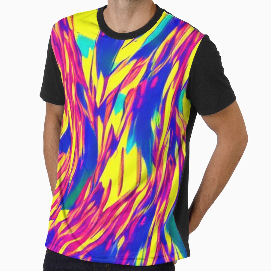 Abstract Colorful Feather Pattern by calibrit