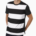Black & White Horizontal Thick Stripes by DirtyAngelFace Shop