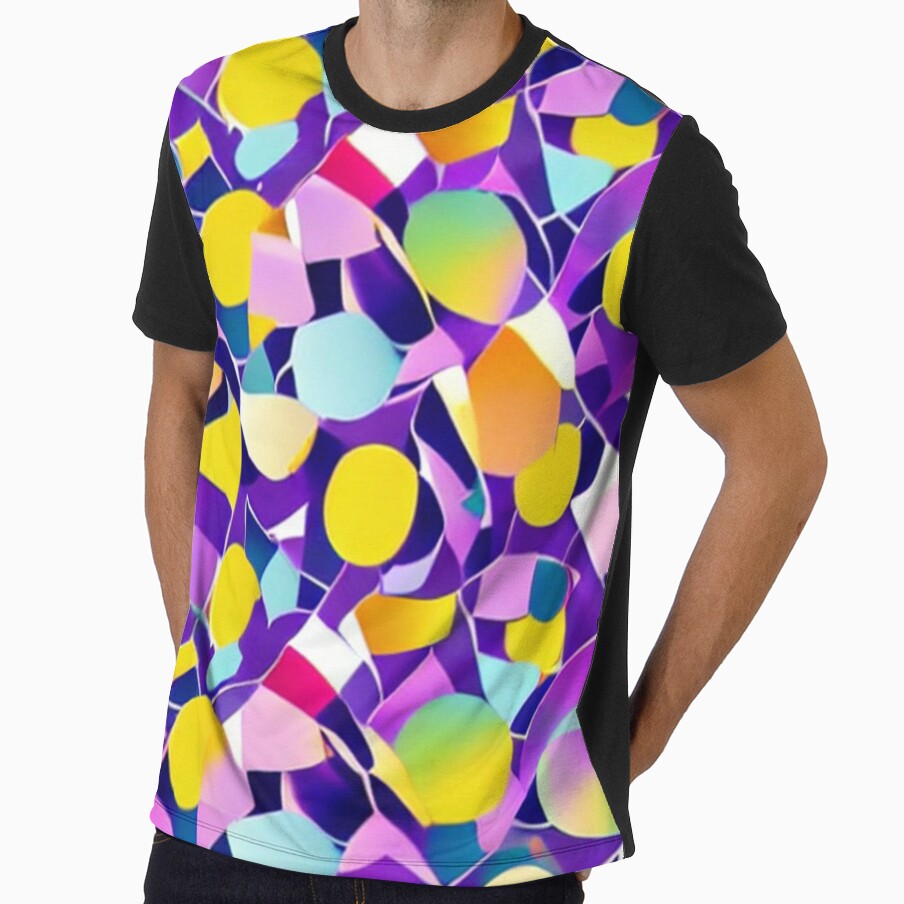 Abstract Colorful Confetti Celebration Pattern by calibrit