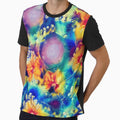Abstract Colorful Starburst by calibrit