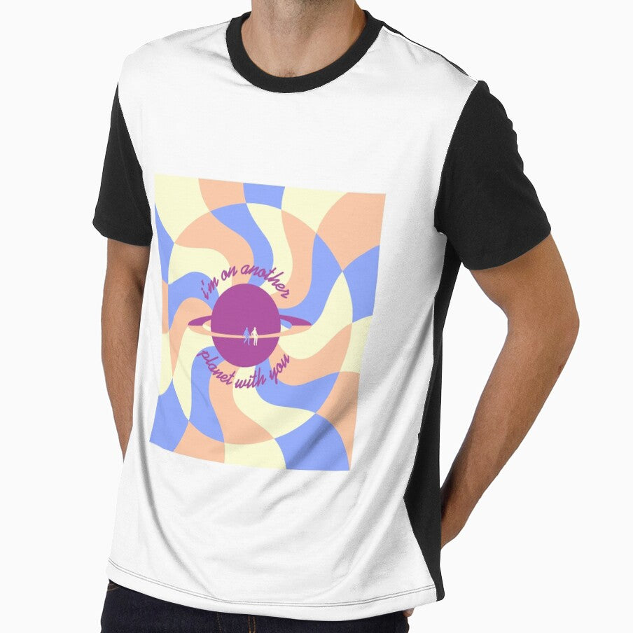 The Only Ones Abstract New Wave Lyric Art (Cotton Candy) by techni-colour