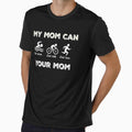 Triathlon Gifts My Mom Can Out Swim Out Ride Out Run Your Mom by RozWatts