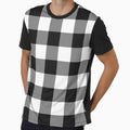 Black and Grey Plaid Pattern by Cool Fun  Awesome Time