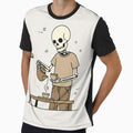 HERBALIST | Minimalist Skeleton Streetwear Art by DEADLINE.