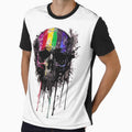 Rainbow skull by Stemies Productions