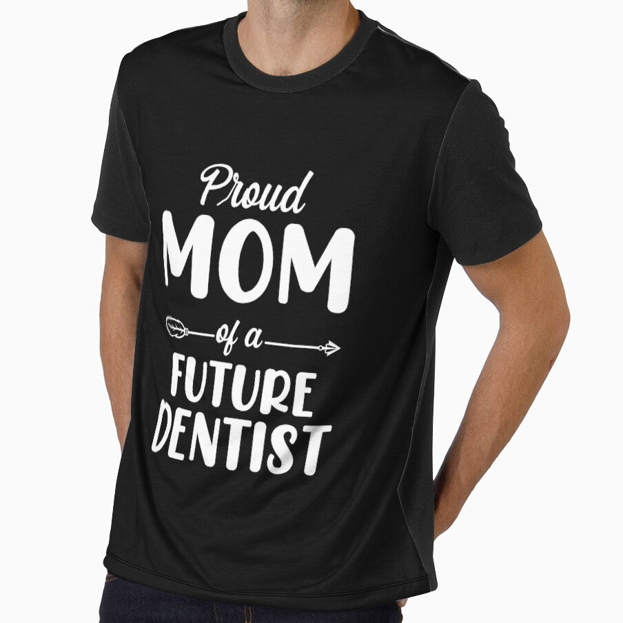 Cool Women Mothers Day Proud Mom Of A Future Dentist by haselshirt