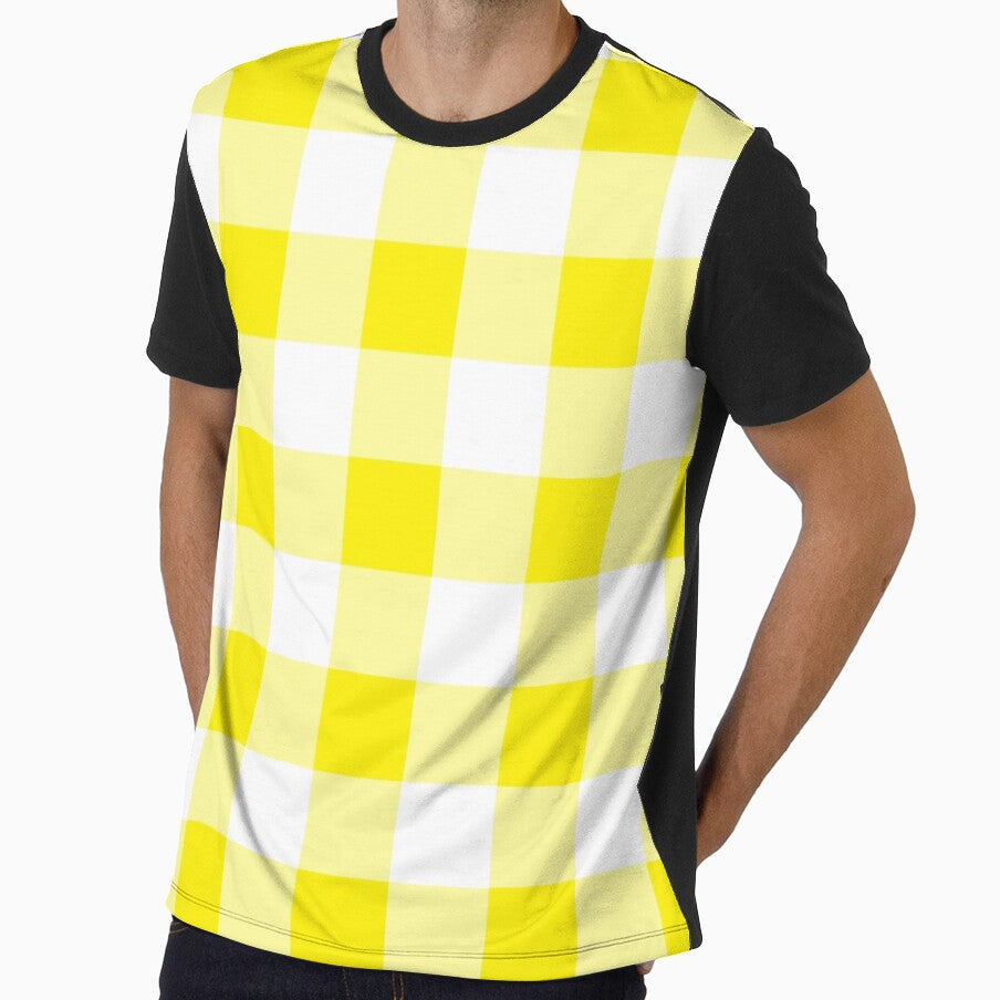 Yellow Plaid Pattern by Cool Fun  Awesome Time