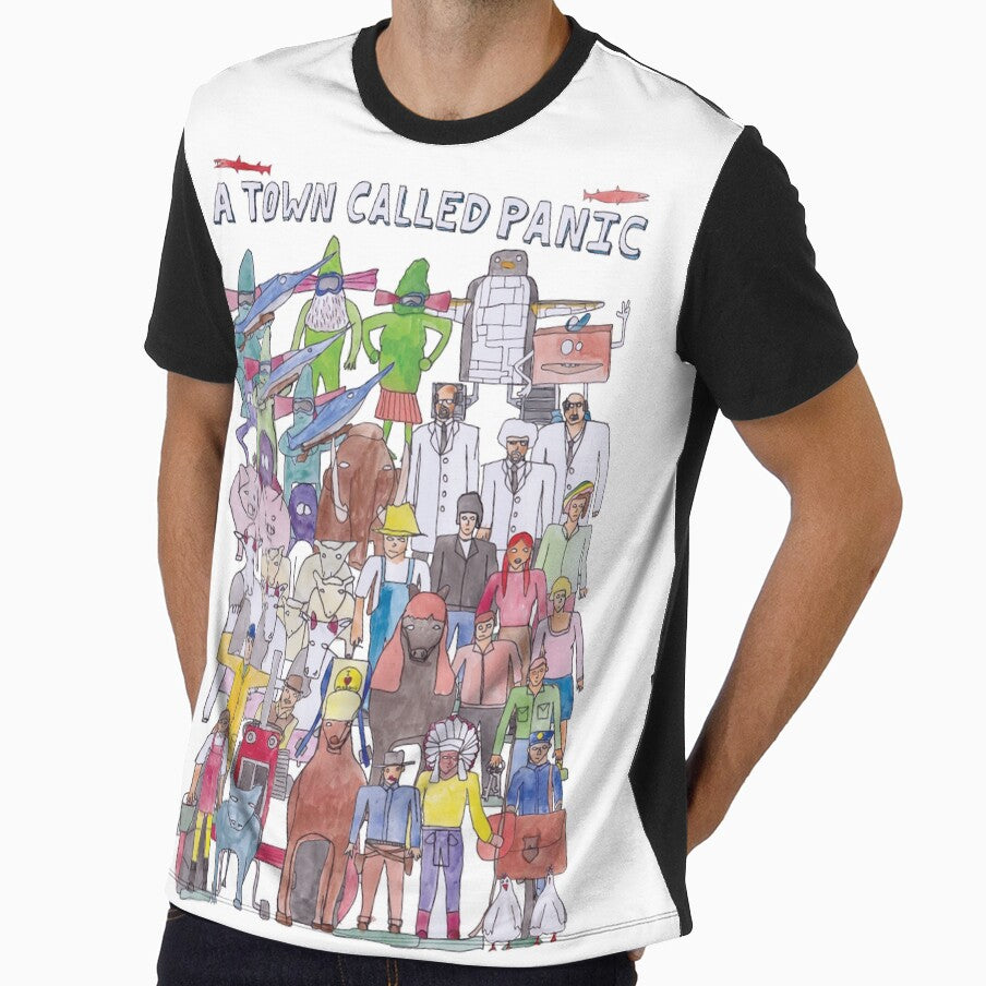 A Town Called Panic Team Illustration by defuma