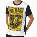 Street Warrior T-Shirt – Urban Streetwear Graphic Tee – Minimal Football Terrace Style by Street Warrior Clothing