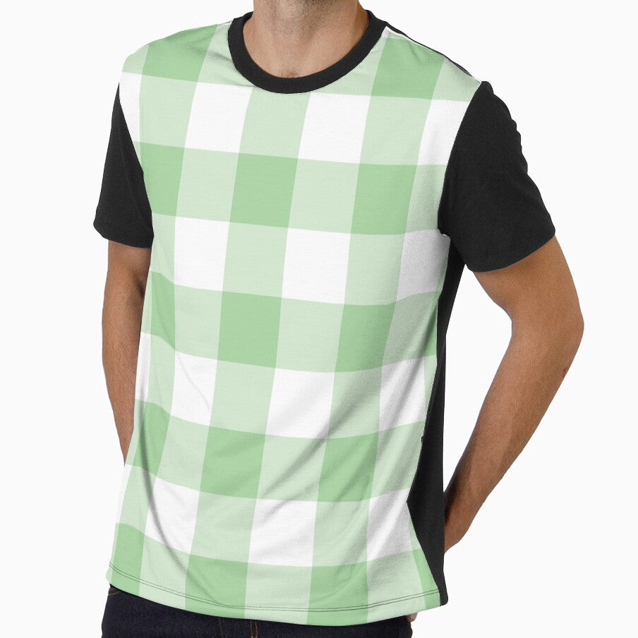 Mint Plaid Pattern by Cool Fun  Awesome Time