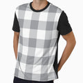 Grey Plaid Pattern by Cool Fun  Awesome Time