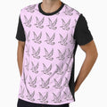 Pink Bird Pattern by MissTLouise