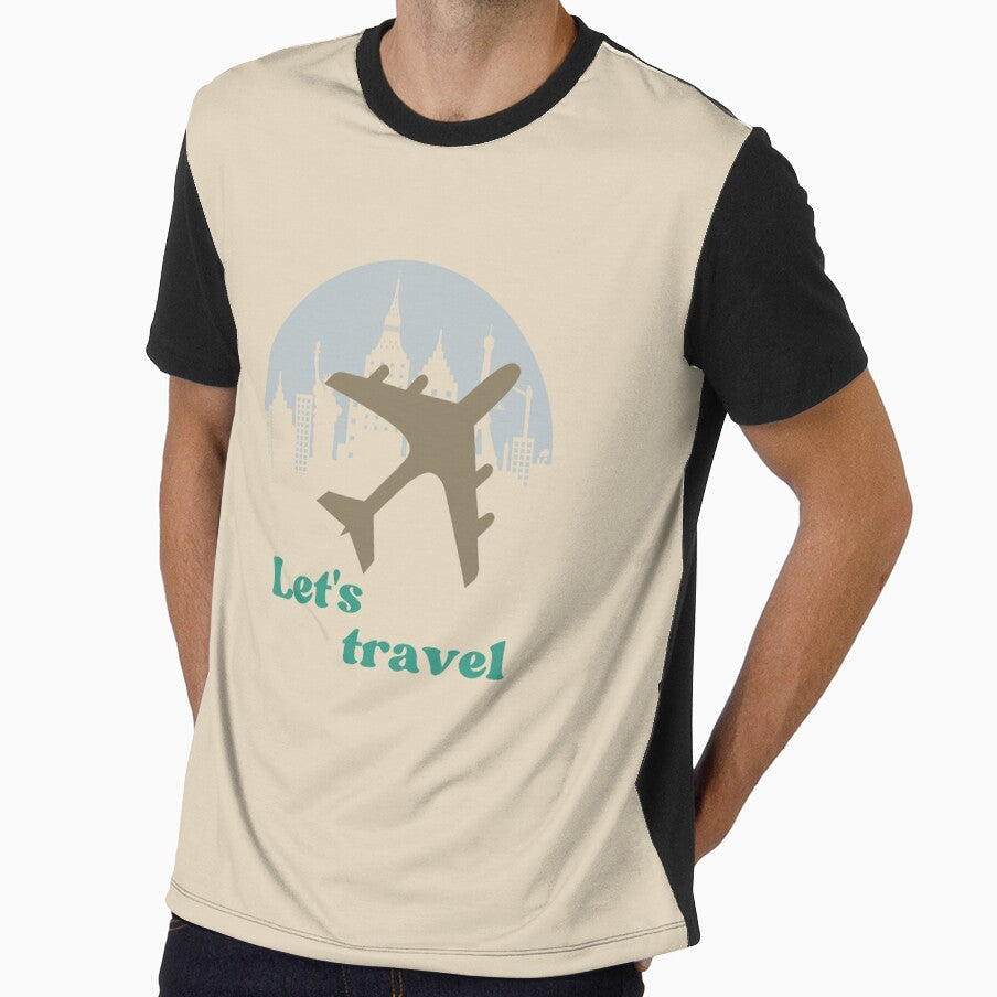 Let's travel vacations trip tshirt and apparel design by EmpiredesignCA