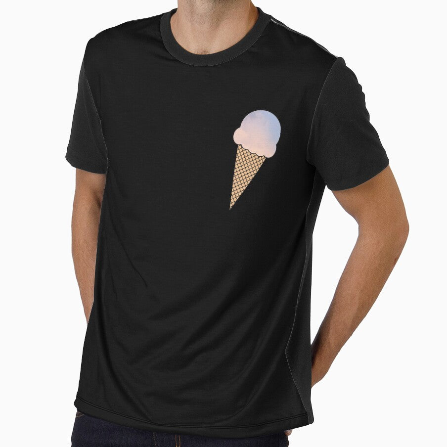 Cotton candy ice cream by bynole
