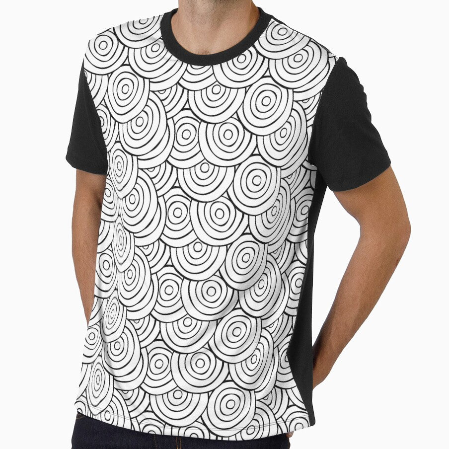 Circle Hand Drawn Pattern #1 by lizious