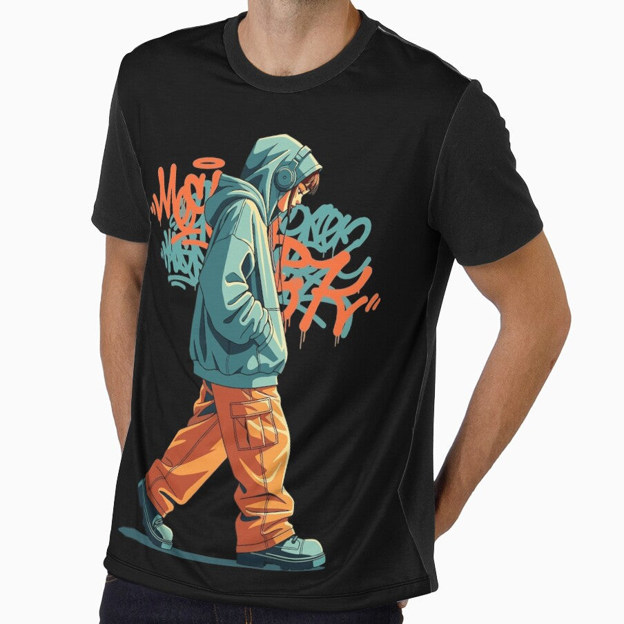 Urban Skater Girl Urban Streetwear Art by NMBaker