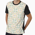 flowers abstract colorful floral seamless repeat pattern by Abrahamjrnd
