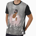 African American Ballerina Dancer Personalized Name KEISHA by umeimages