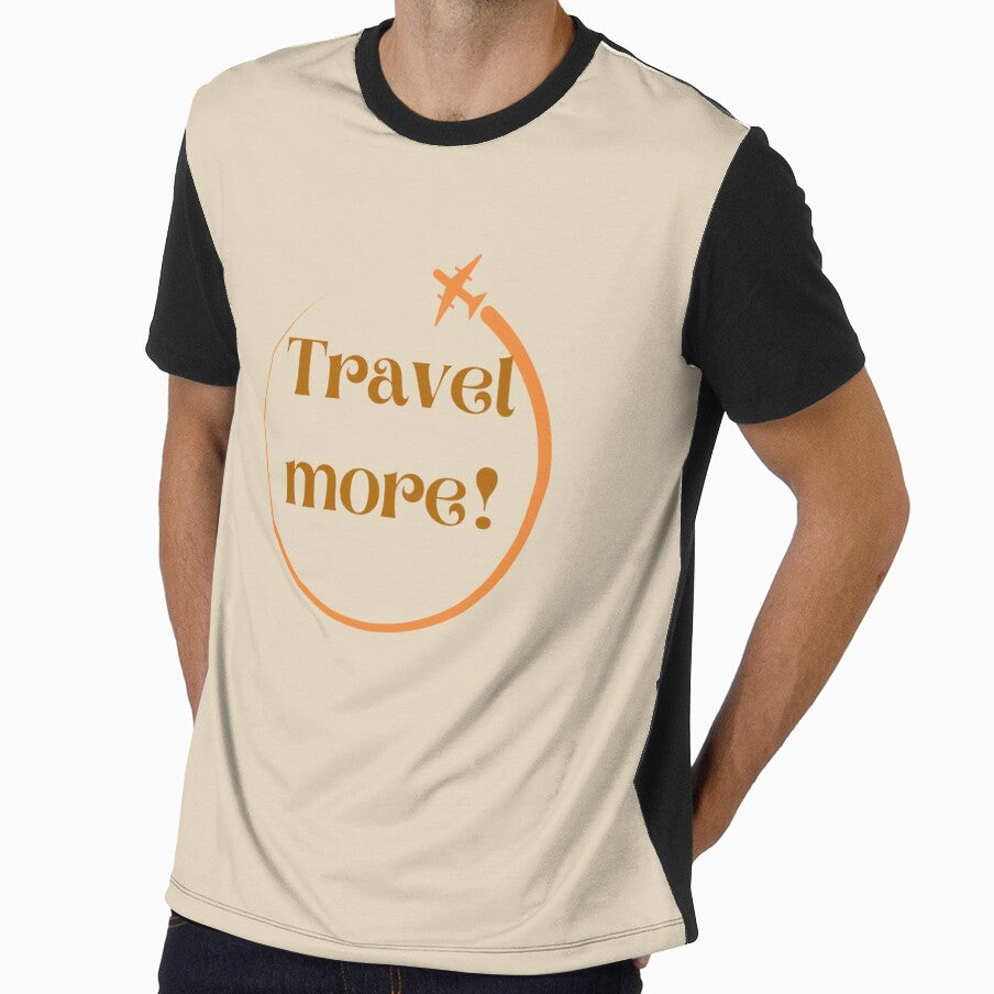Travel more custom tshirt and apparel design by EmpiredesignCA