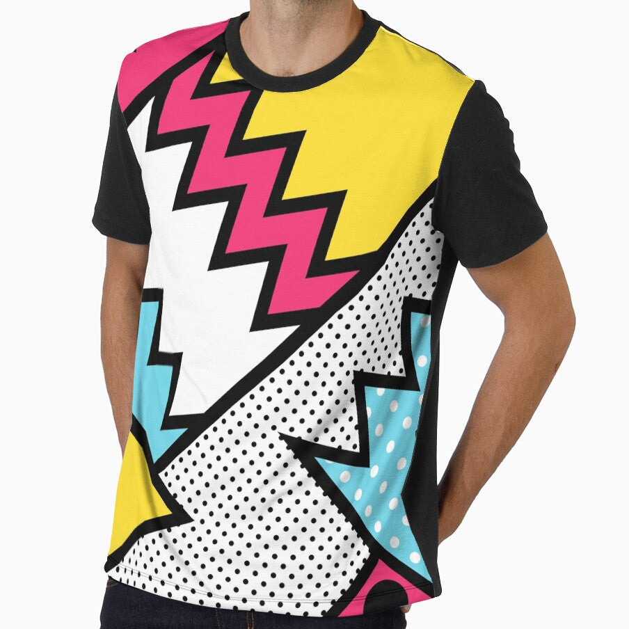 ZigZag 80s Memphis Pattern by junkydotcom