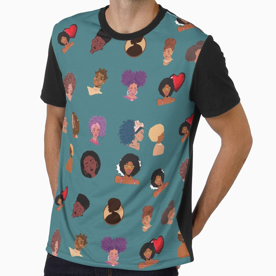 Cool African American Black Women Promoting Racial Diversity & Creativity by haRexia
