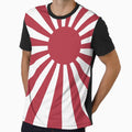 Japanese Rising Sun by Kushin Design