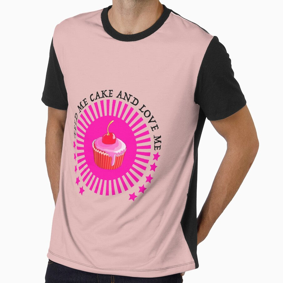 Feed Me Cakes And Love Me Shirt - Feed Me Cakes And Love Me Shirt - Love Cakes Shirt - Love Eating Shirt - Bake Shirt by happygiftideas