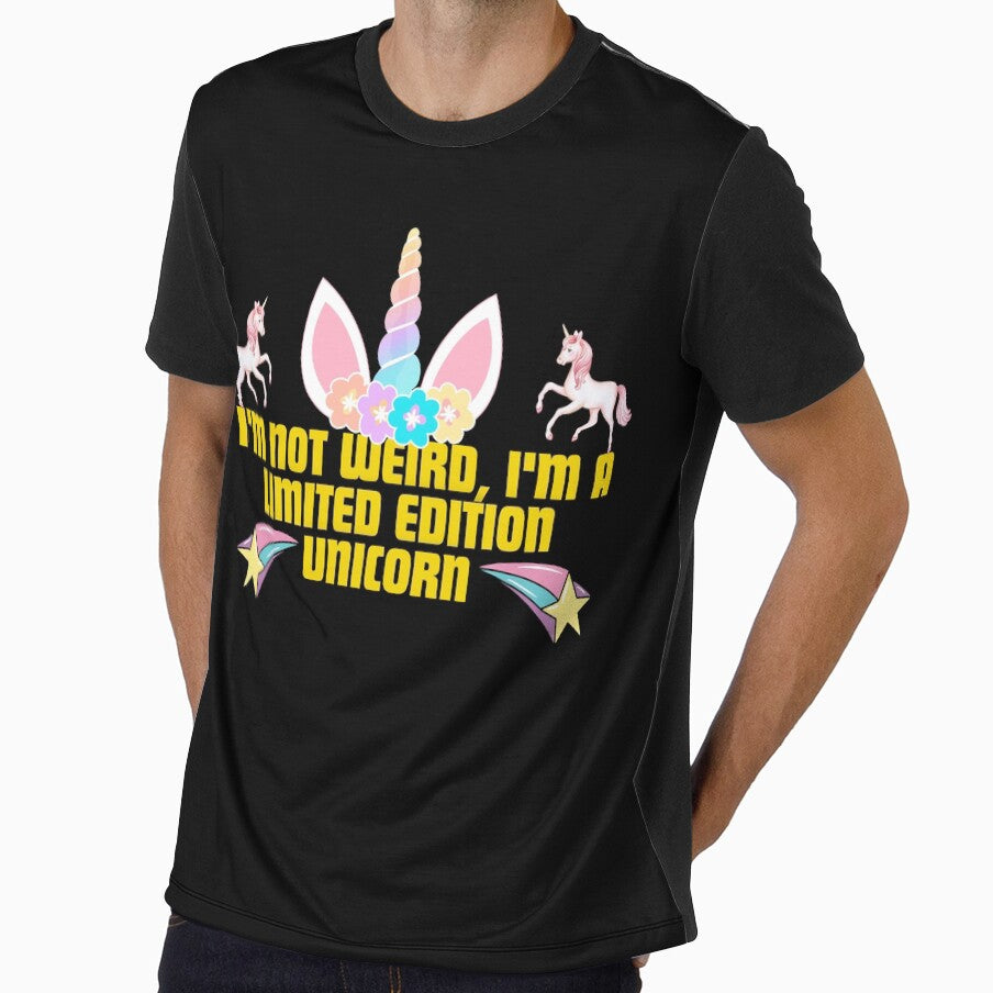 "I'm not weird, I'm a limited edition unicorn." by Reichcorp